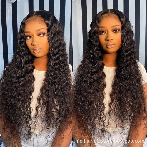 wholesale wigs 100% human hair vendors Unprocessed brazilian human hair wig hd lace wigs pre plucked bleached knots